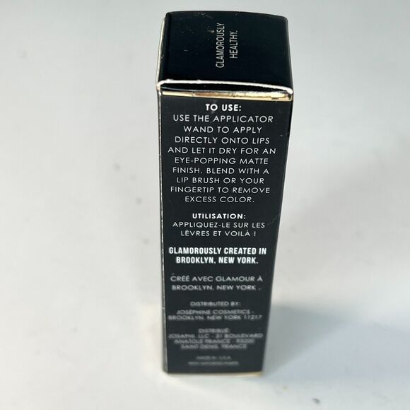 Josephine Lip Power Natural Matte Bold Liquid Lipstick Tiphaine NEW Red NIB - Picture 7 of 10